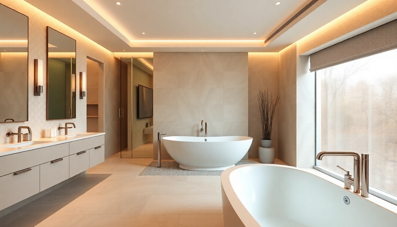 Transform your space with a stunning bathroom remodel in Prestwich featuring modern design and elegant fixtures.