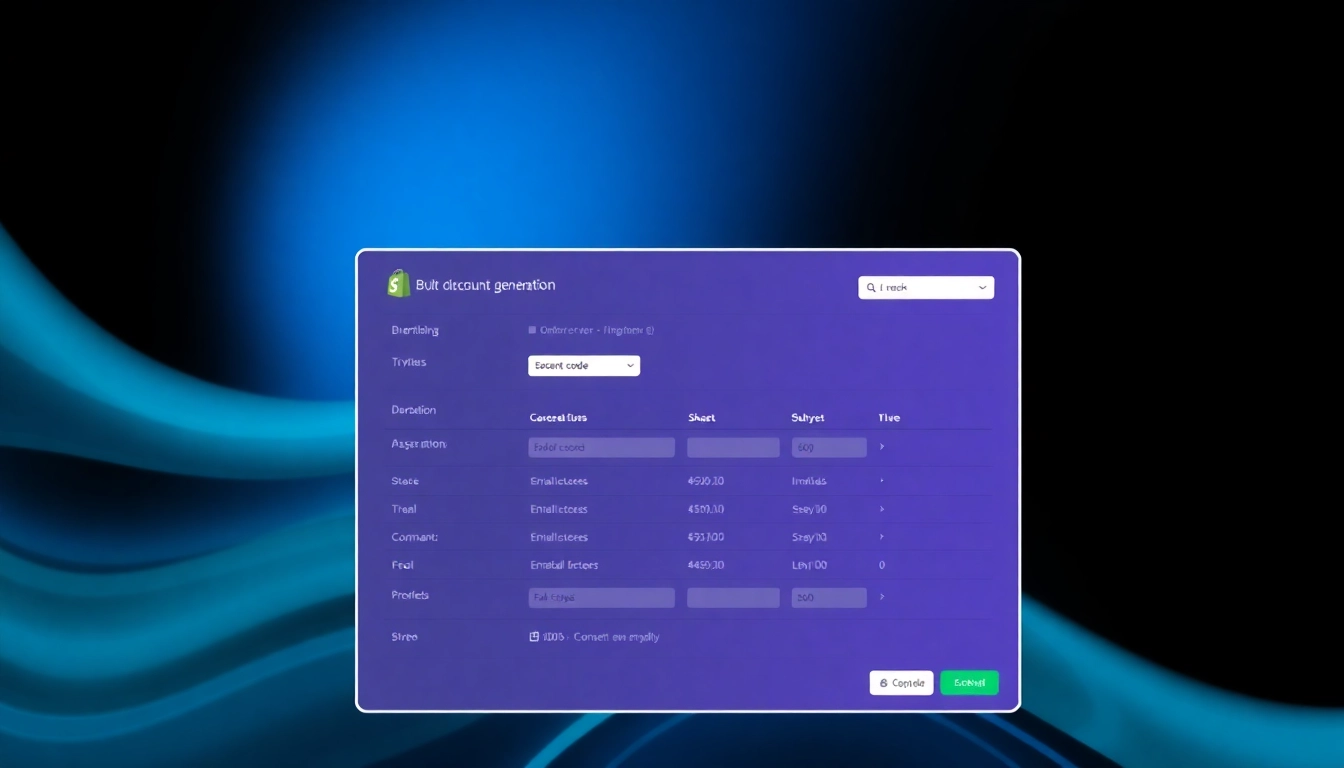Generate unique codes effortlessly with the Shopify bulk discount code generator in a modern app interface.