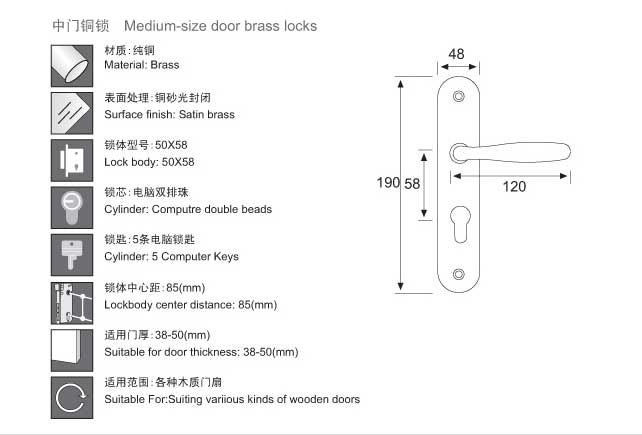 d1-thermal-break-aluminium-lock specifications