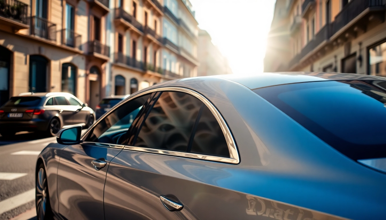 Experience affordable luxury with a cheap car rental with driver in Madrid, exploring the city's beauty effortlessly.