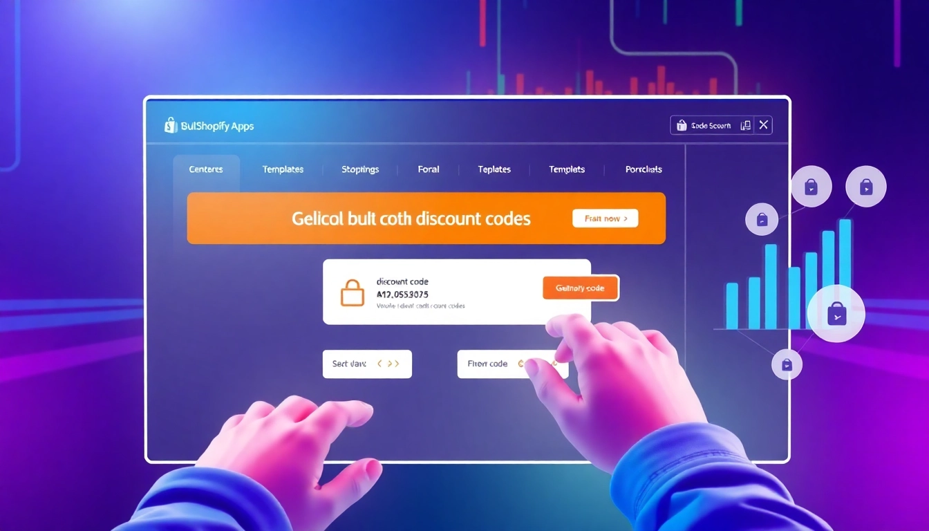 Creating bulk discount codes easily with the Shopify bulk discount code generator interface, featuring user-friendly design elements.