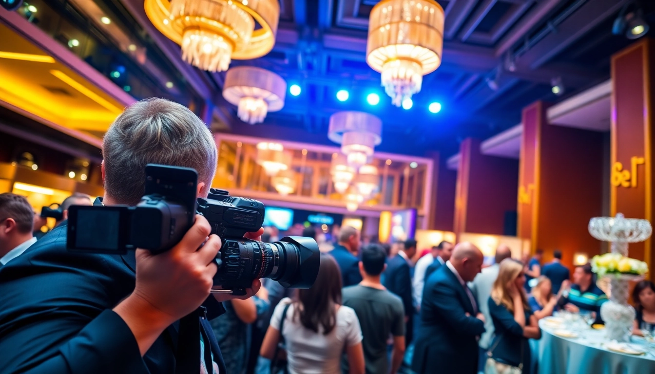 Capturing engaging Miami Corporate Event Videography Photography at a corporate conference.
