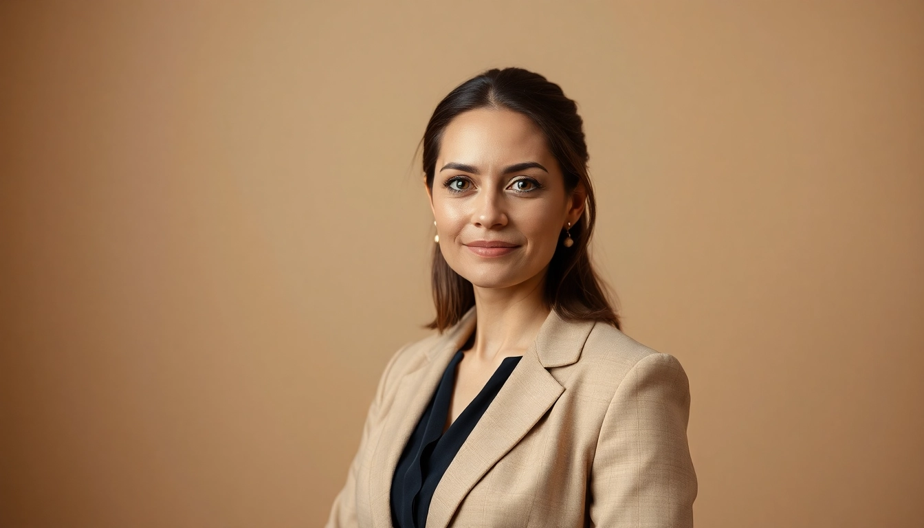 Capture striking Denver Professional Headshots with a confident individual in a modern studio setting.
