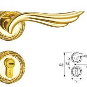 F167 Split Mortise Lock