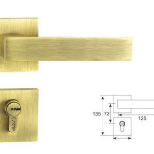 F328 Split Mortise Lock