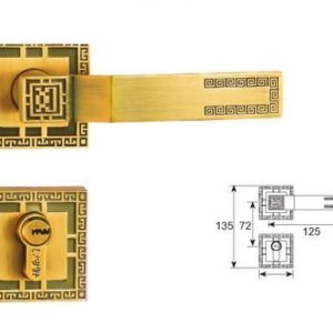 F559 Split Mortise Lock