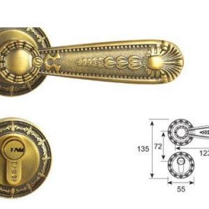 F618 Split Mortise Lock