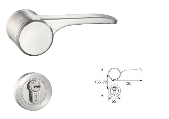 F618 Split Mortise Lock specification