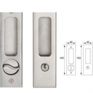 SHK-107 Three-Bar Bathroom Lock