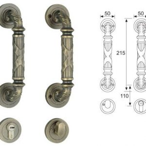 SHM-00090 Large-Handle Entrance Lock