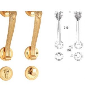 SHM-00091 Large-Handle Entrance Lock